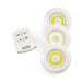 3 Pack Multipurpose LED Lights with Remote Control
