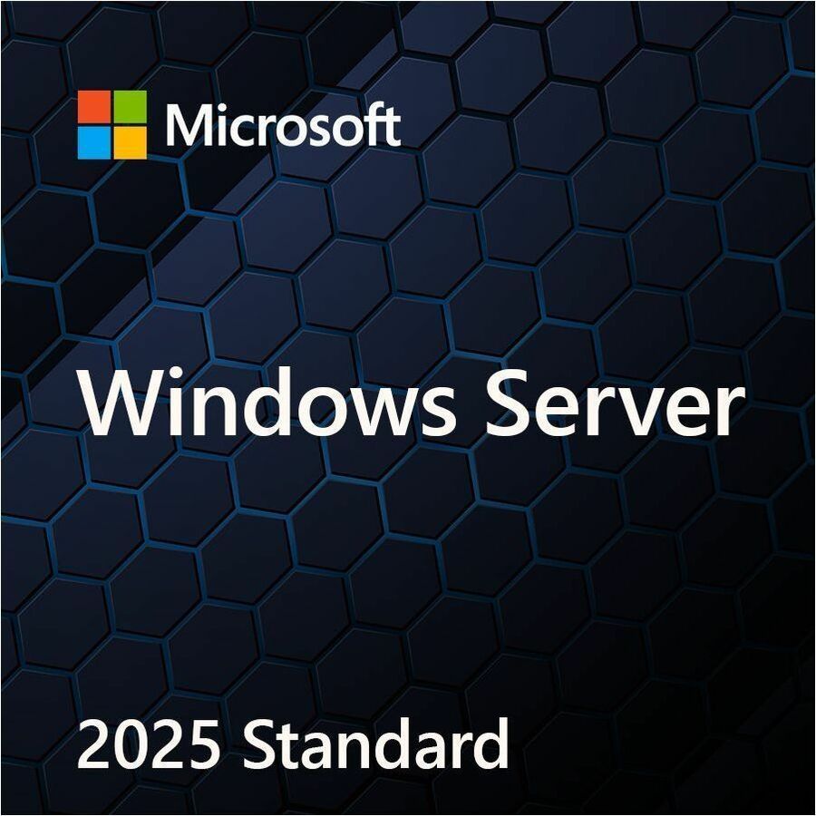 Microsoft Windows Server 2025 Standard Edition 64-bit - License - 24 Core