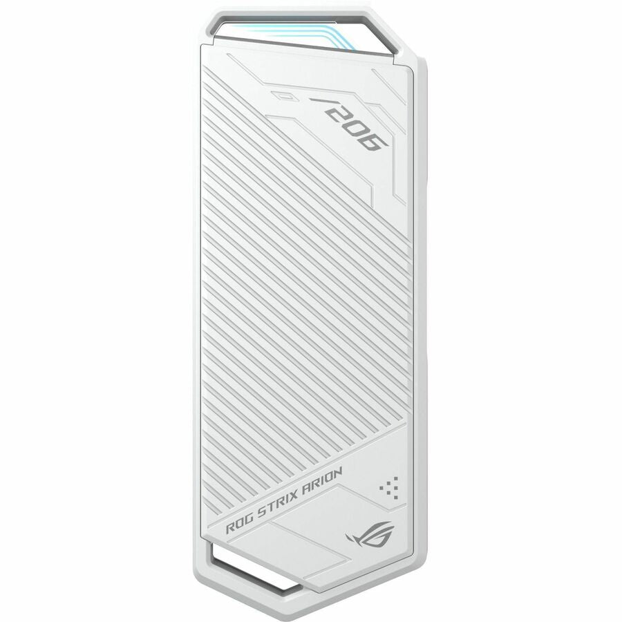 Asus ROG Strix Arion ESD-S1C/WHT/G/AS// Drive Enclosure PCI Express NVMe, M.2 - USB 3.2 (Gen 2) Type C Host Interface External - Moonlight White | SKU ESD-S1CWHT