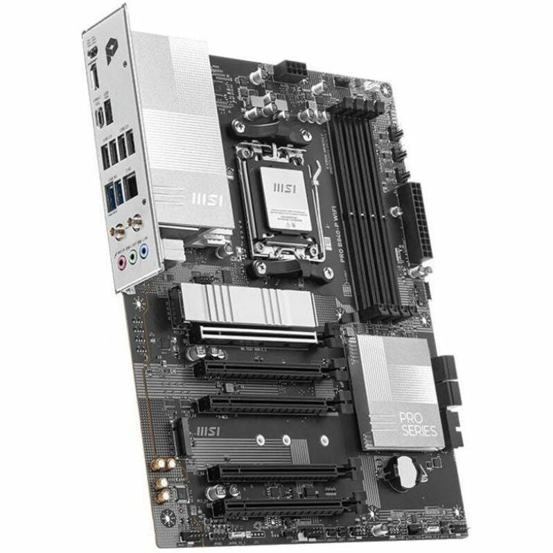 MSI Pro B840-P WIFI Gaming Desktop Motherboard - AMD B840 Chipset - Socket AM5 - ATX | SKU MB-B840PWI