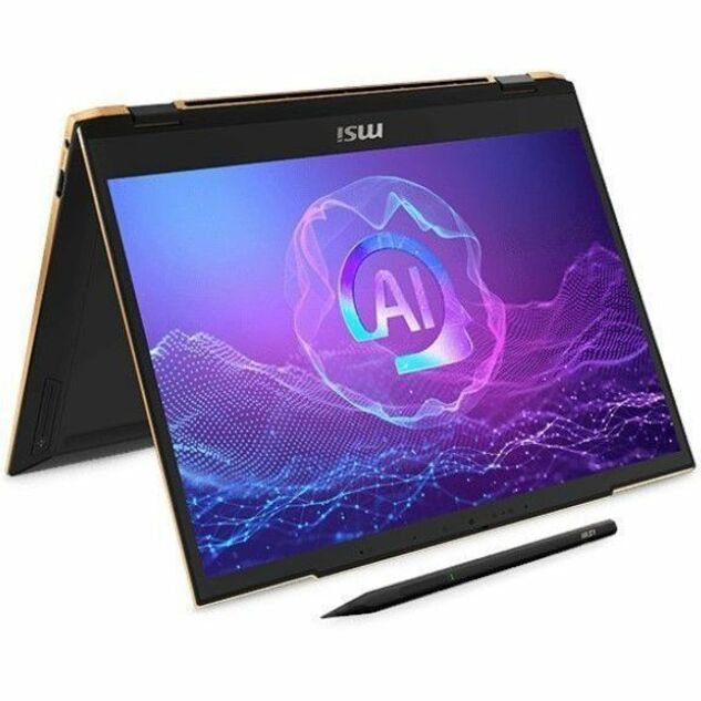 MSI Summit 13 AI+ Evo A2VM Summit 13 AI+ Evo A2VMTG-017US 13.3" Touchscreen Convertible Copilot+ PC 2 in 1 Notebook - Full HD Plus - Intel Core Ultra 7 258V - Intel Evo Platform - 32 GB - 2 TB SSD - Ink Black | SKU MSI-SUM017