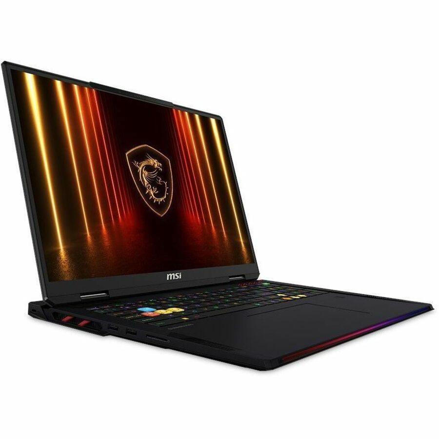MSI Raider 18 HX AI A2XWJG-069US 18" Gaming Notebook - UHD+ - 120 Hz - Intel Core Ultra 9 285HX - 64 GB - 2 TB SSD - Core Black | SKU MSI-R18069