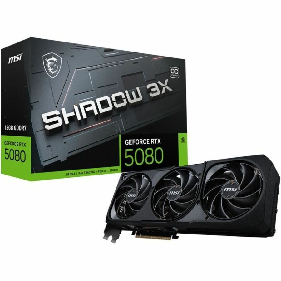 MSI RTX 5080 16G SHADOW 3X OC | SKU MSI-508S3C