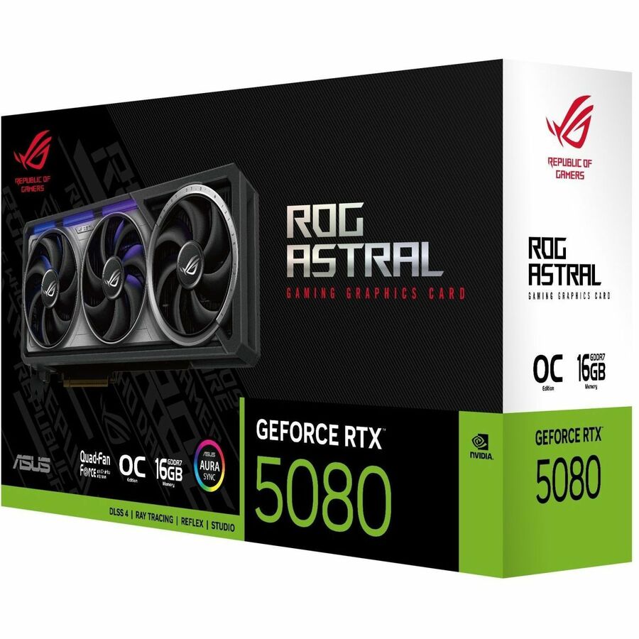 Asus ROG NVIDIA GeForce RTX 5080 Graphic Card - 16 GB GDDR7 | SKU AS-A5080OG