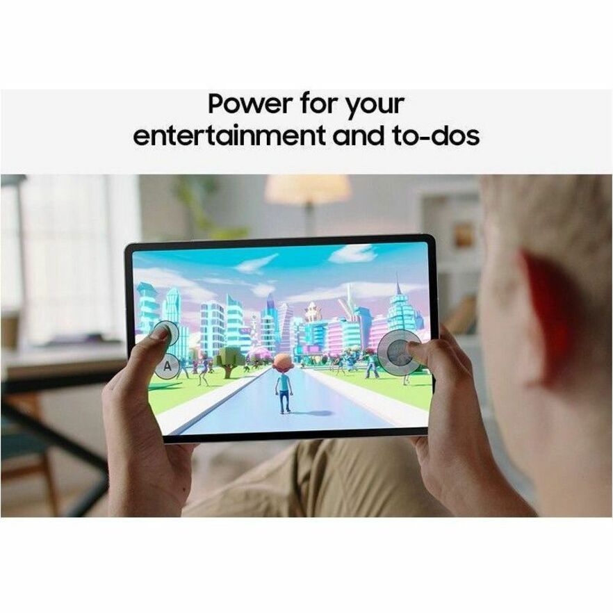 Samsung Galaxy Tab S10 FE+ SM-X620 Tablet - 13.1" WQXGA+ - Samsung Exynos 1580 (S5E8855) Octa-core - 12 GB - 256 GB Storage - Android 15 - Gray | SKU SM-X620NZE