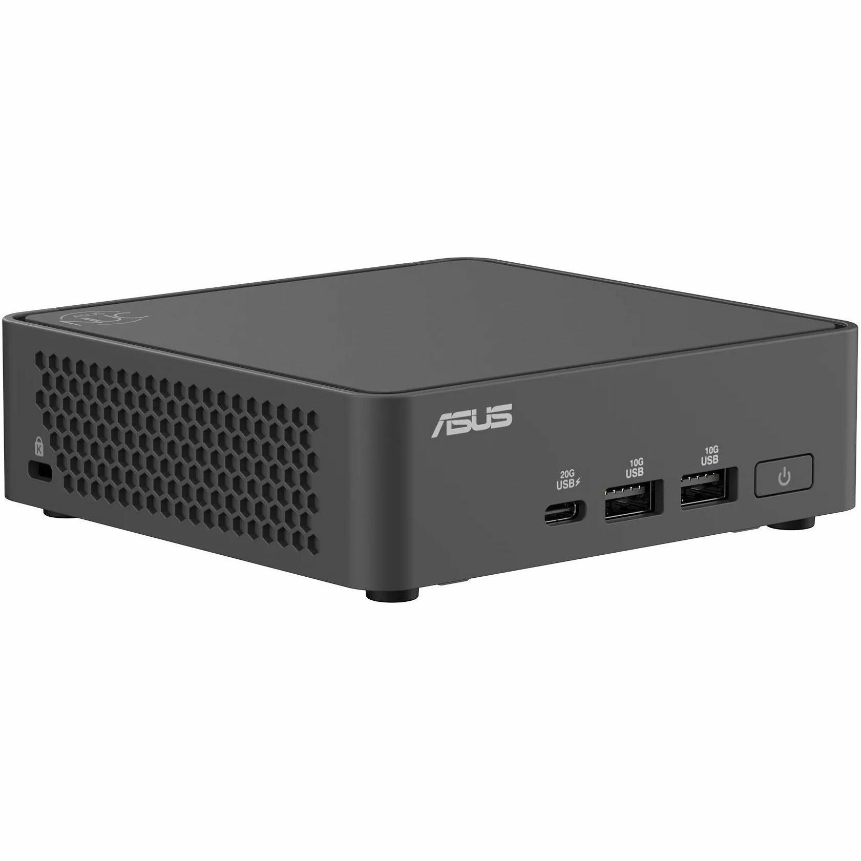Asus NUC 15 Pro RNUC15CRKC7069CU Desktop Computer - Intel Core 7 240H - 16 GB - 1 TB SSD - Mini PC - Black | SKU AS-N15KC70