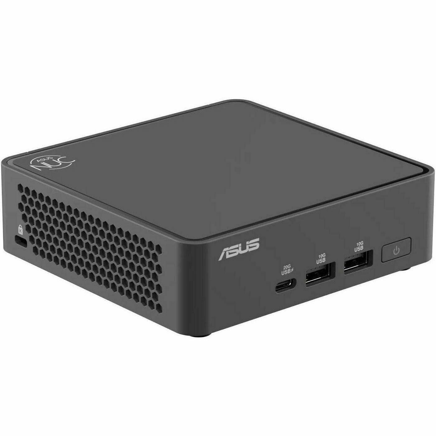 Asus NUC 15 Pro RNUC15CRKC7063CU Desktop Computer - Intel Core 7 240H - 16 GB - 512 GB SSD - Mini PC - Black | SKU AS-N15KC7U