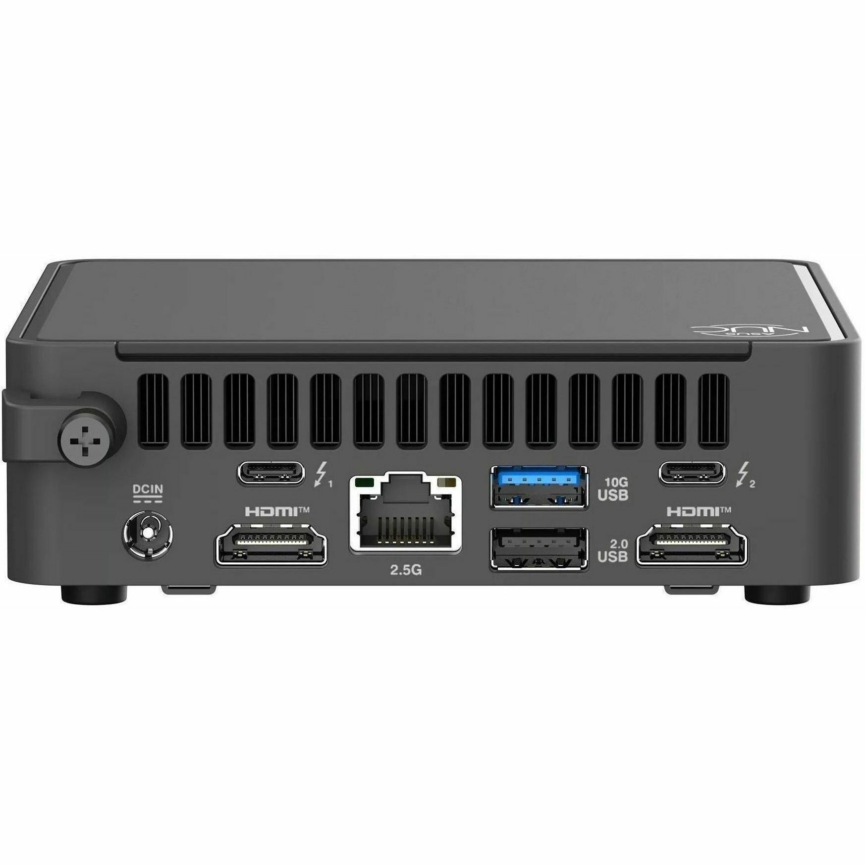 Asus NUC 15 Pro RNUC15CRKC5063CU Desktop Computer - Intel Core 5 210H - 16 GB - 512 GB SSD - Mini PC - Black | SKU AS-N15KC5U