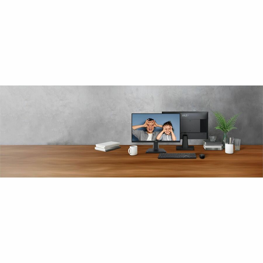 MSI Pro MP225 - PROMP225 - Business Productivity Monitor - 21.45" VA FHD 100Hz Adaptive-Sync Display - HDMI - VGA | SKU MSI-PMP225