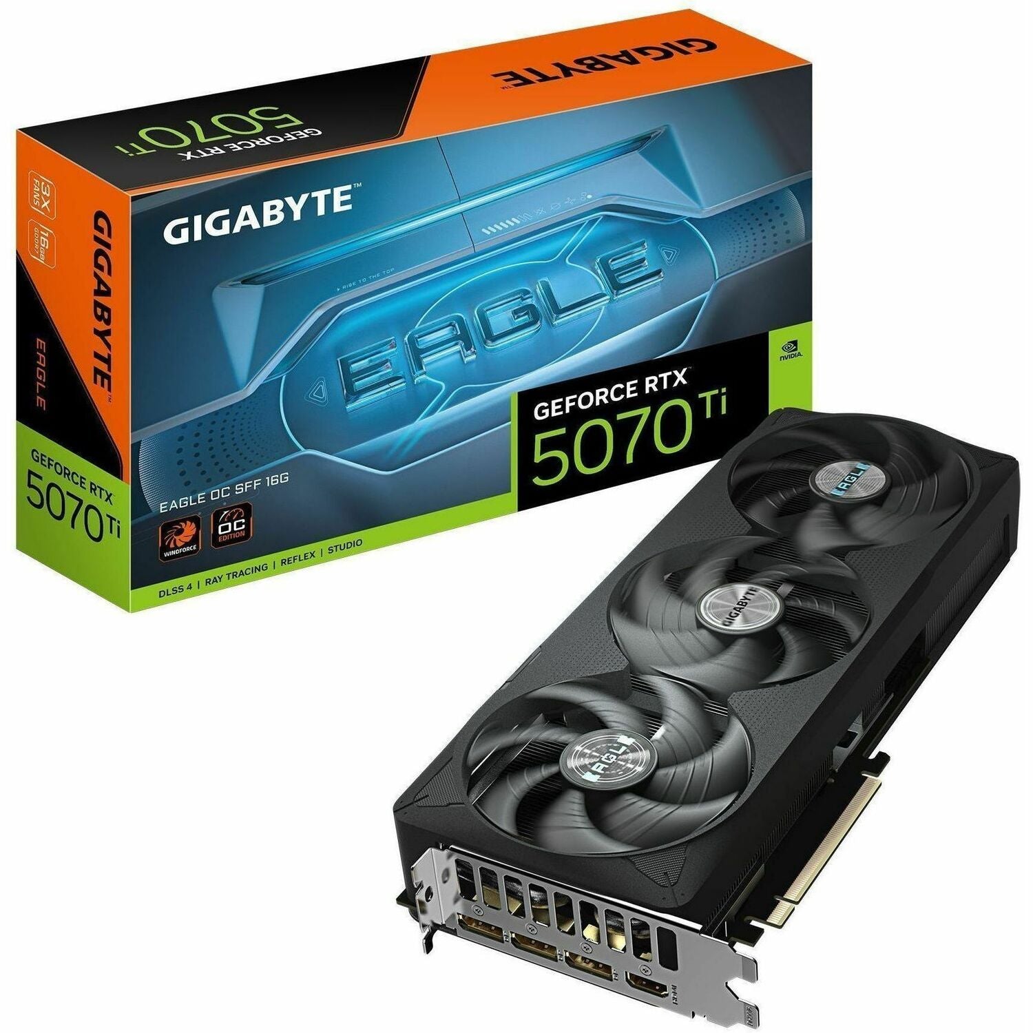 GIGABYTE NVIDIA GeForce RTX 5070 Ti Graphic Card - 16 GB GDDR7 | SKU GV-N57TEOC