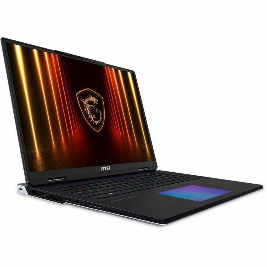 MSI Titan 18 HX AI A2XWIG-616US 18" Gaming Notebook - UHD+ - 120 Hz - Intel Core Ultra 9 285HX - 64 GB - 4 TB SSD - Core Black | SKU MSI-TIT616