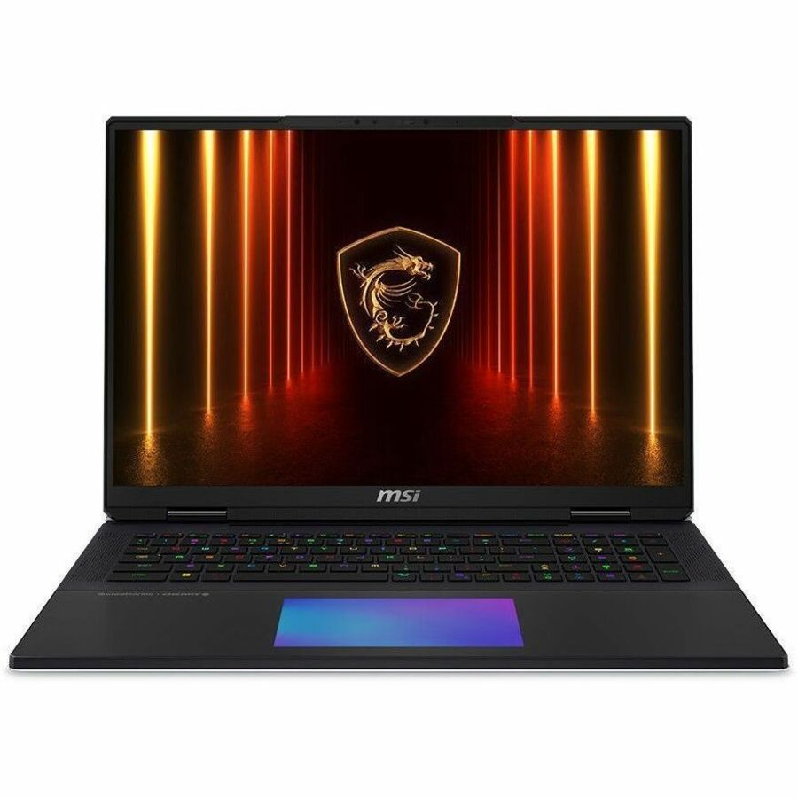 MSI Titan 18 HX AI A2XWIG-616US 18" Gaming Notebook - UHD+ - 120 Hz - Intel Core Ultra 9 285HX - 64 GB - 4 TB SSD - Core Black | SKU MSI-TIT616