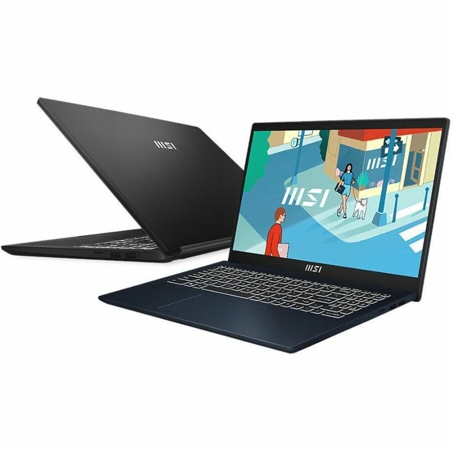 MSI Modern 15 B13M-1097US 15.6" Notebook - Full HD - 60 Hz - Intel Core i5 13th Gen i5-1334U - 16 GB - 512 GB SSD - Classic Black | SKU MSI-MOD097