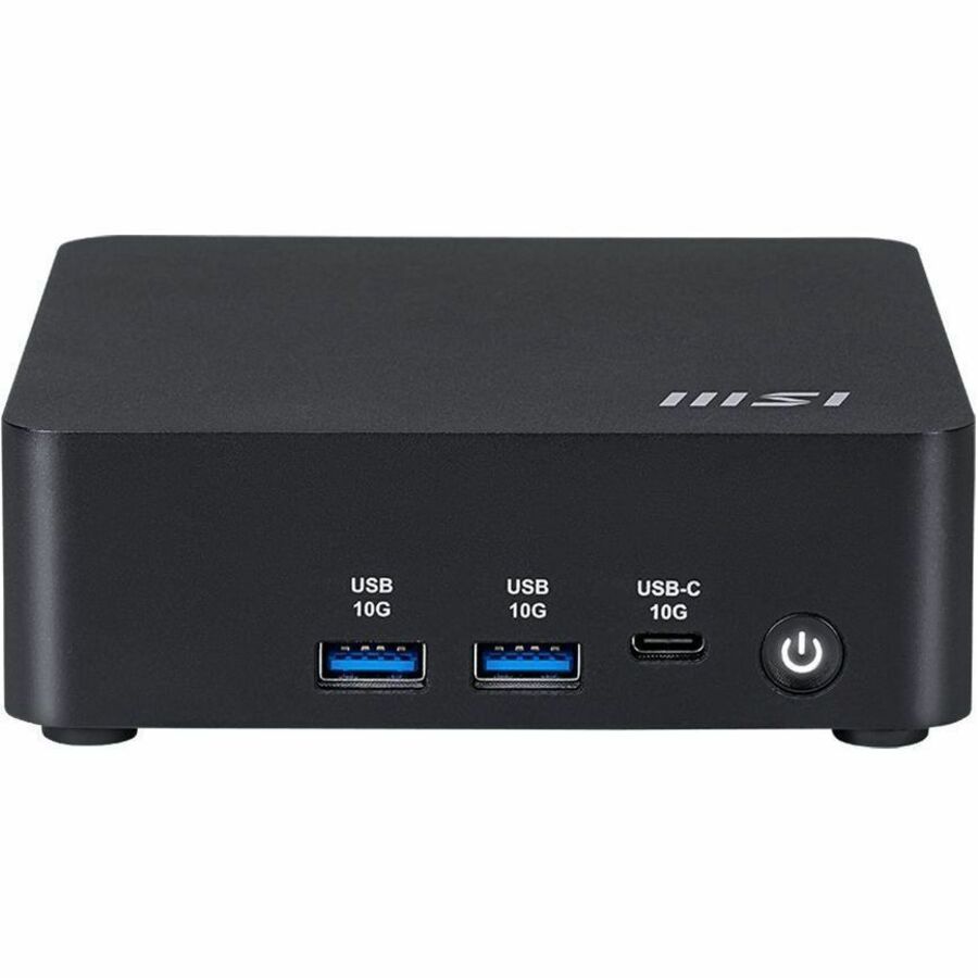MSI Cubi NUC AI 1UMG-014US Desktop Computer - Intel Core Ultra 7 155H - 32 GB - 1 TB SSD - Mini PC - Black | SKU MSI-CUI014
