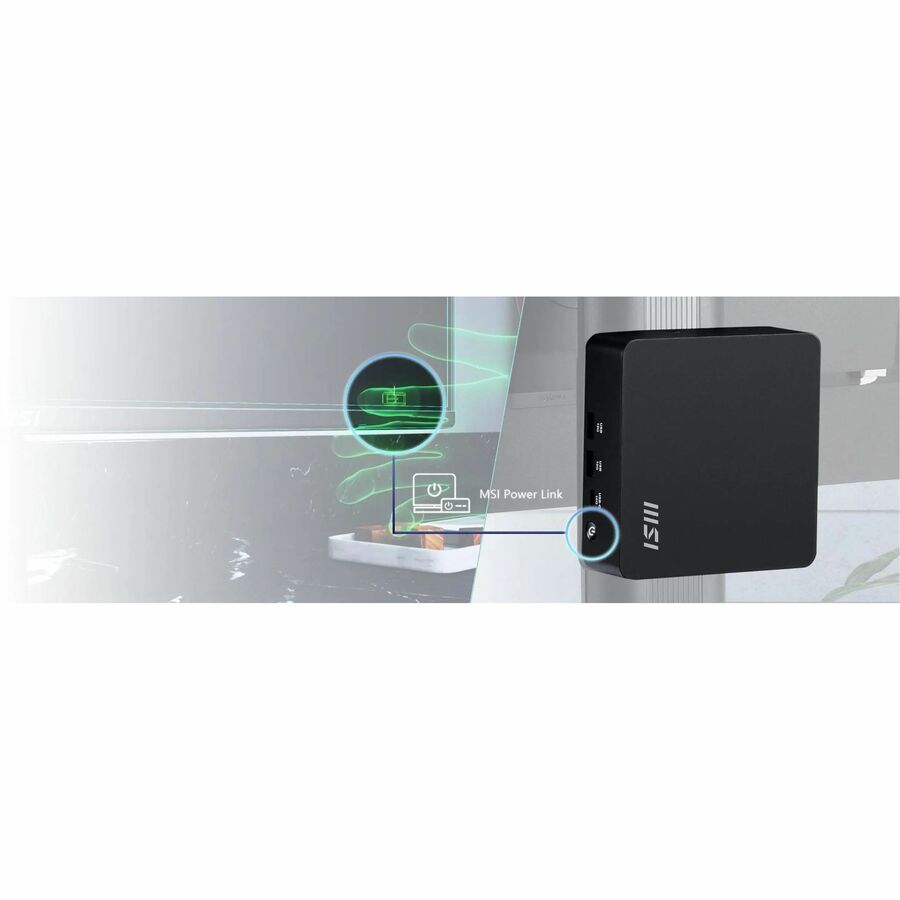 MSI Cubi NUC AI 1UMG-012US NUC Desktop Computer - Intel Core Ultra 5 125H - 16 GB - 1 TB SSD - Mini PC - 3 Yr Advanced Warranty | SKU MSI-CUI012