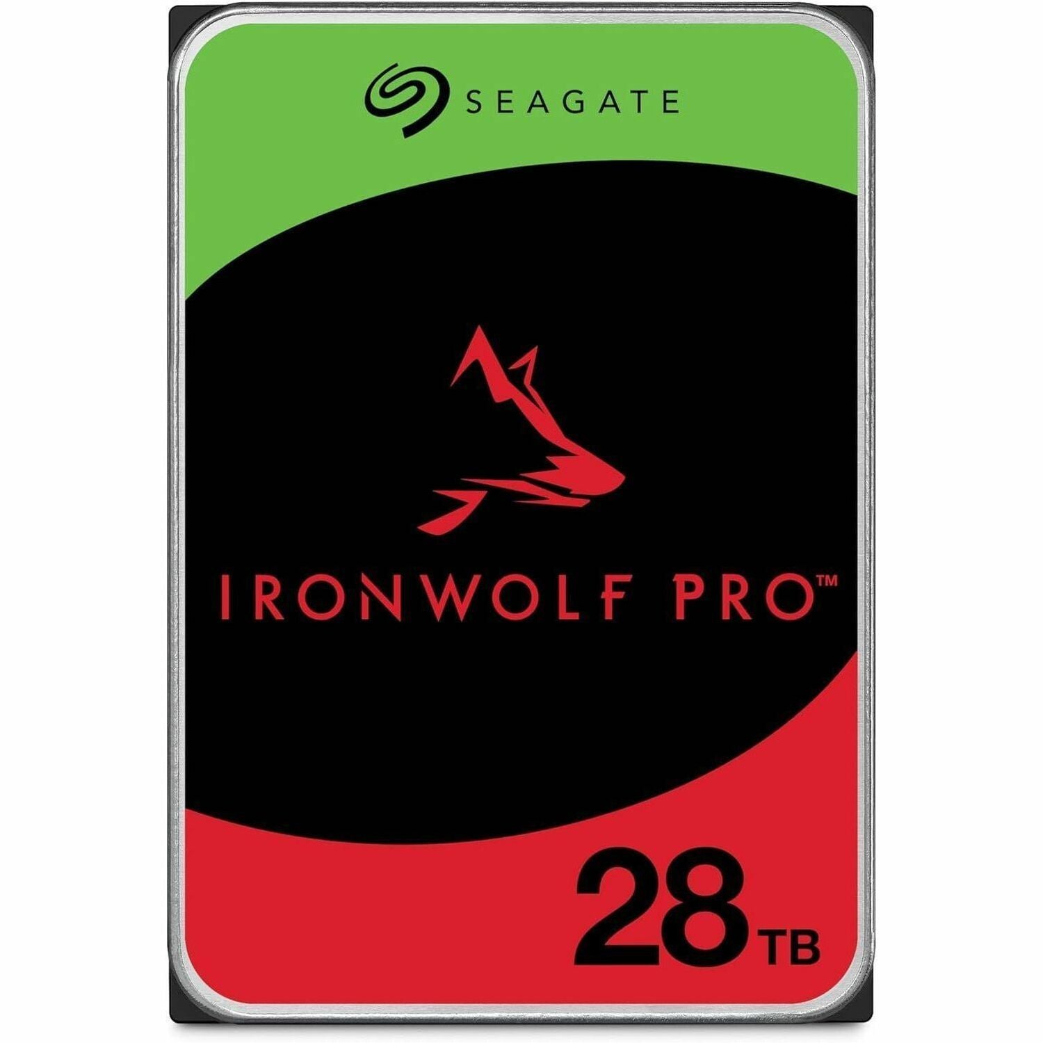 Seagate IronWolf Pro ST28000NT000 28 TB Hard Drive - 3.5" Internal - SATA (SATA/600) - Conventional Magnetic Recording (CMR) Method | SKU ST28TBNT00
