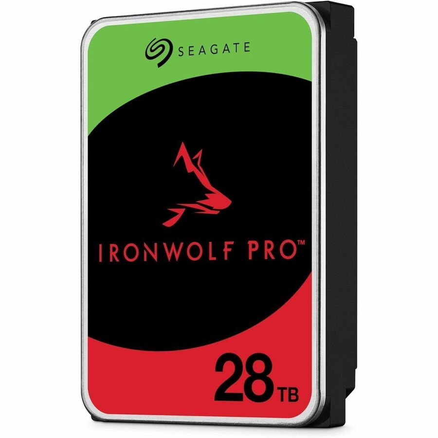 Seagate IronWolf Pro ST28000NT000 28 TB Hard Drive - 3.5" Internal - SATA (SATA/600) - Conventional Magnetic Recording (CMR) Method | SKU ST28TBNT00