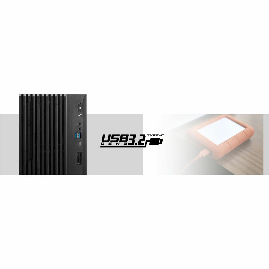 MSI PRO DP180 14ANVP-1004US Desktop Computer - Intel Core i5 14th Gen i5-14400F - 16 GB - 1TB SSD - Black - W11P - 3Y | SKU MSI-PROP10