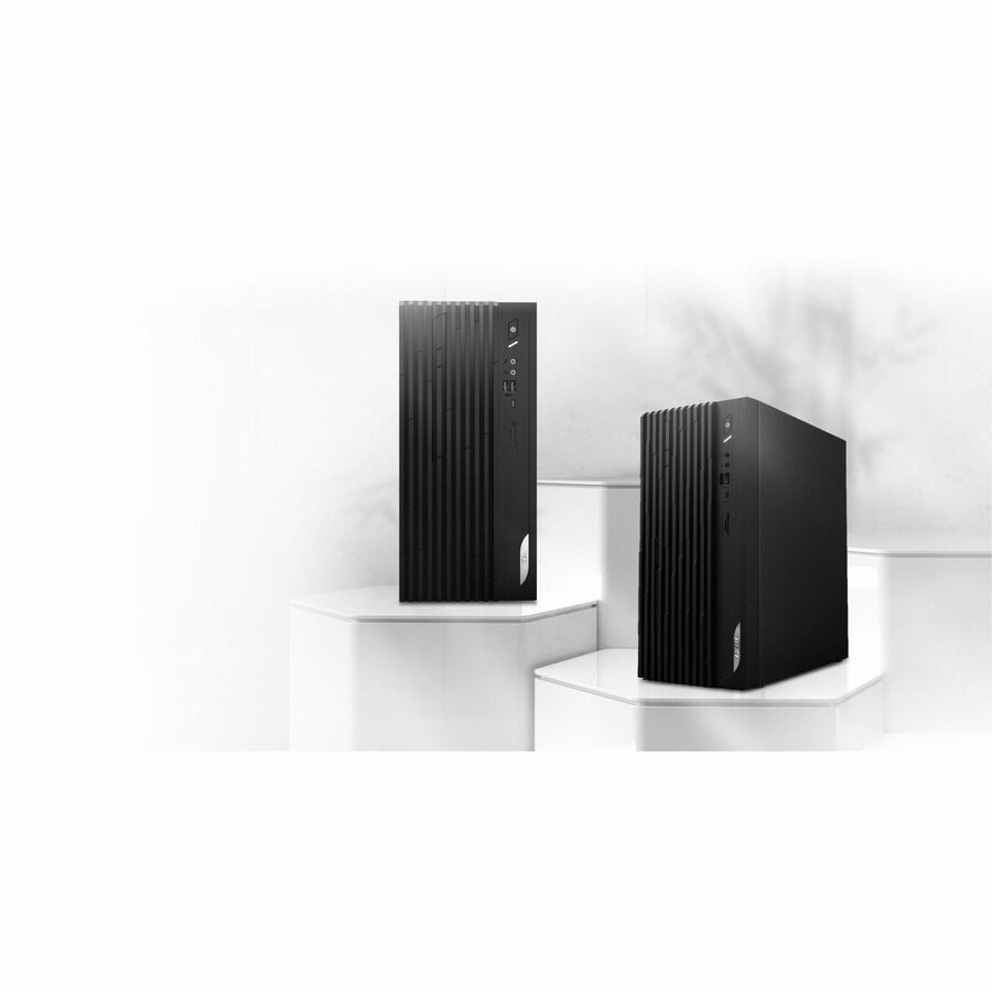 MSI PRO DP180 14ANVP-1004US Desktop Computer - Intel Core i5 14th Gen i5-14400F - 16 GB - 1TB SSD - Black - W11P - 3Y | SKU MSI-PROP10
