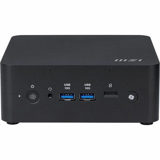 MSI Cubi NUC AI+ 2MG Cubi NUC AI+ 2MG-022US Desktop Computer - Intel Core Ultra 9 288V - 32 GB - 1 TB SSD - Mini PC - Black - 1 Yr Warranty | SKU MSI-CUG022