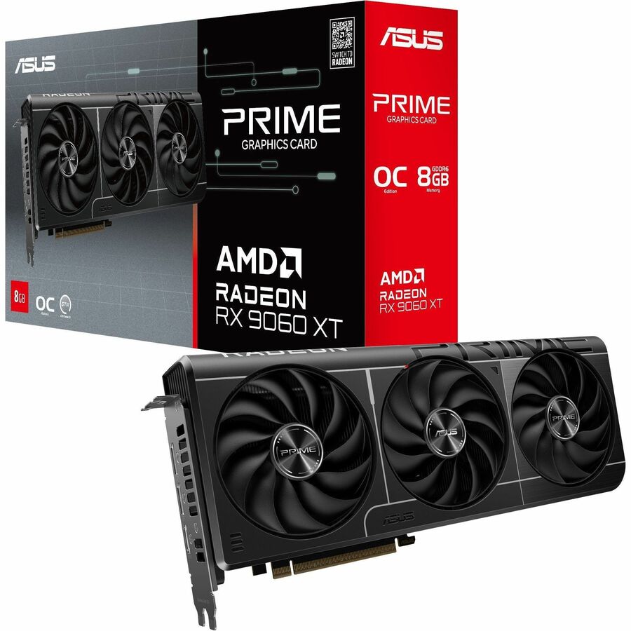 Asus AMD Radeon 9060 XT Graphic Card - 8 GB GDDR6 | SKU AS-P906XO8