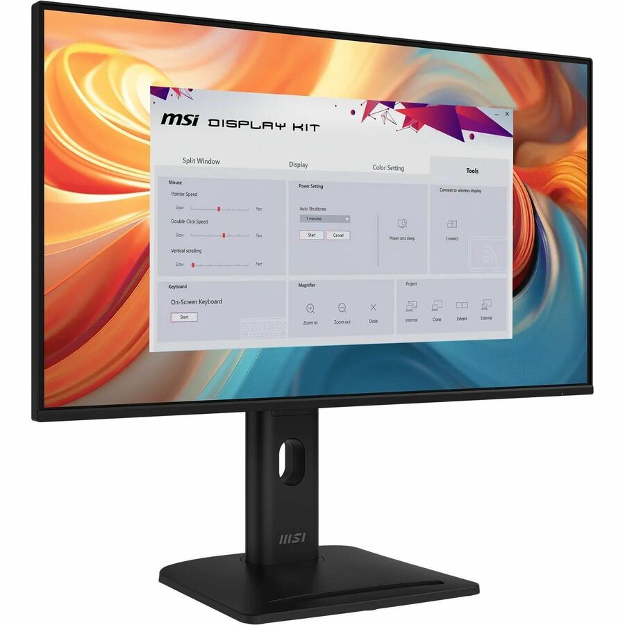 MSI PRO MP275PG E14 - PRO MP275PGE14 - Business Productivity Monitor - 27" IPS FHD 144Hz Adaptive-Sync Display - HDMI - DisplayPort | SKU MSI-PR275G