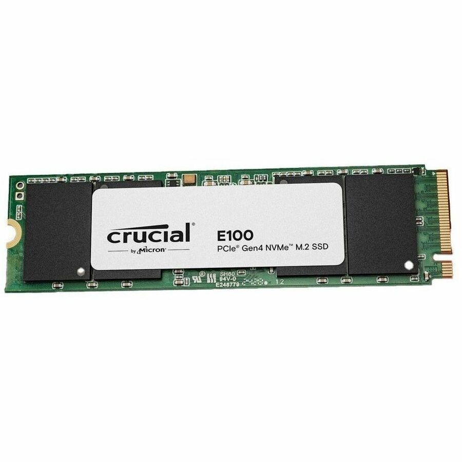Crucial E100 2 TB Solid State Drive - M.2 2280 Internal - PCI Express NVMe (PCI Express NVMe 4.0 x4) | SKU 2000E100S8