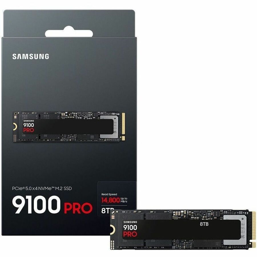 Samsung 9100 PRO 8 TB Solid State Drive - M.2 2280 Internal - PCI Express NVMe (PCI Express NVMe 5.0 x4) | SKU MZ-VAP8T0B