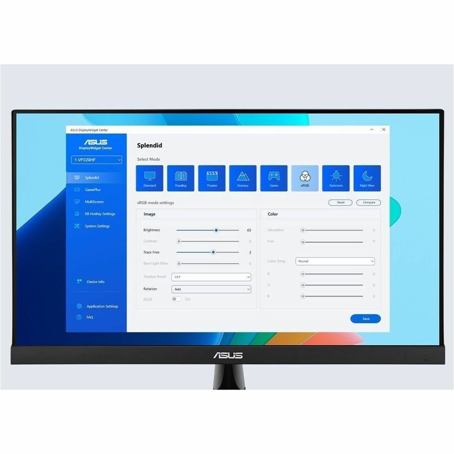 Asus VP227HF 22" Class Full HD Gaming LED Monitor - 16:9 | SKU AS-VP227HF