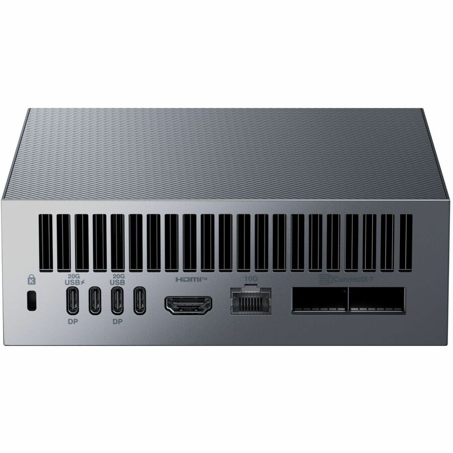 Asus Ascent GX10-GG0020BN Desktop AI Computer - ARM Cortex X925 - 128 GB - 2 TB PCI Express NVMe 4.0 x4 SSD - Stellar Gray - TAA compliant | SKU AS-GX102BN