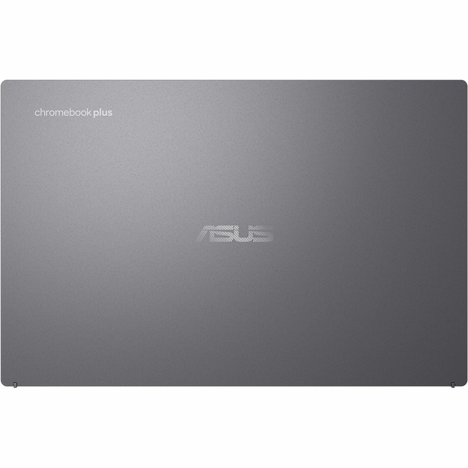 Asus Chromebook Plus CX34 CX3402CVA-DB388-GR 14" Chromebook - Full HD - Intel Core 3 100U - 8 GB - 128 GB Flash Memory - Rocky Gray