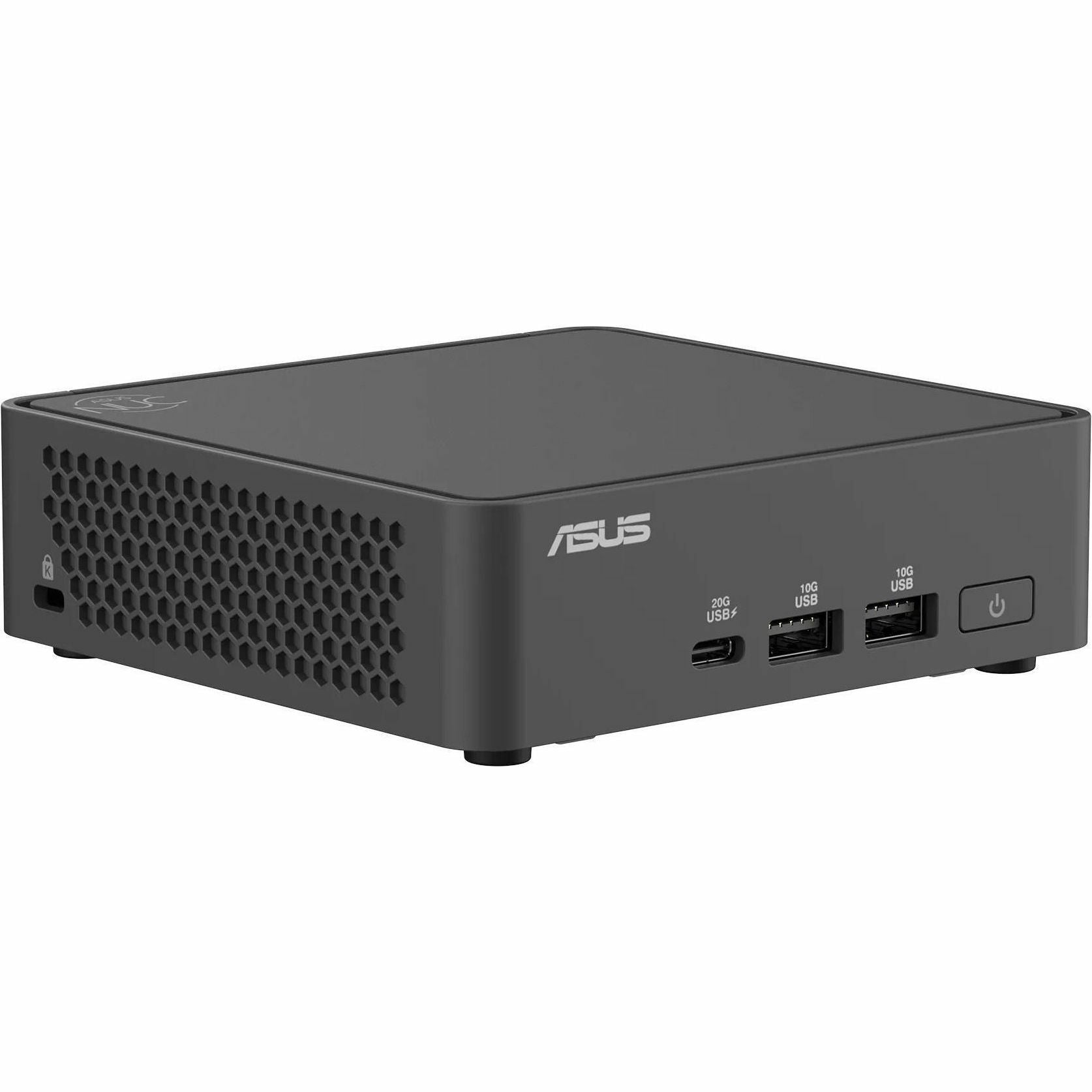 Asus NUC 15 Pro RNUC15CRKU7089CU Desktop Computer - Intel Core Ultra 7 255H - 32 GB - 1 TB PCI Express NVMe SSD - Mini PC - Black | SKU AS-N15KU89