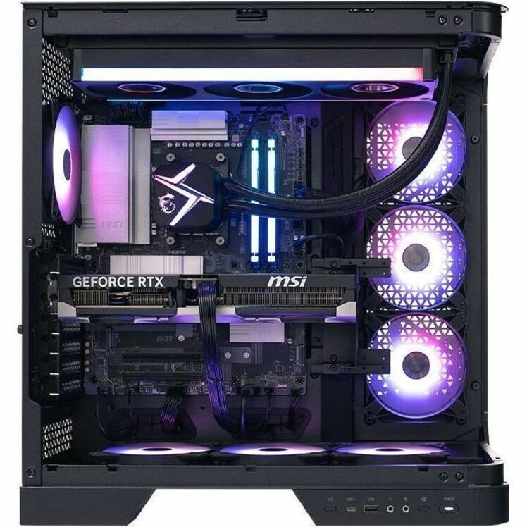 MSI Vision ZS 9NVV-2080US - White Gaming Desktop - AMD Ryzen™ R9-9950X3D - Geforce 5080 White - 32GB DDR5 Memory - 2TB M.2 NVMe - Windows 11 - 1 Year Warranty | SKU MSI-VIS080