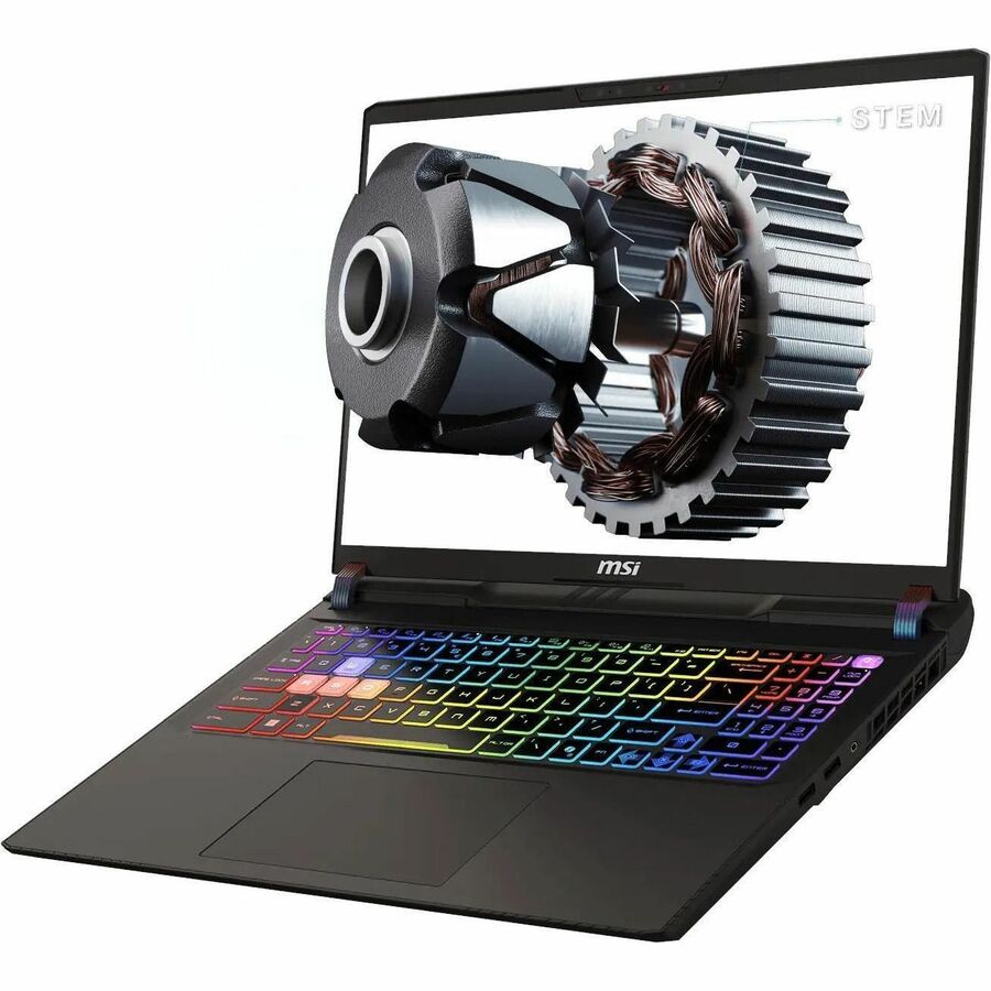 MSI Vector 16 HX AI A2XWIG-818TAA - Gaming Laptop - 16" QHD+ 240Hz Display - Intel&reg; Core™ Ultra9-275HX - NVIDIA&reg; GeForce RTX™ 5080 Laptop GPU - 32GB DDR5 - 2TB NVMe SSD - Windows 11 Pro - 1 Year Warranty - TAA Compliant | SKU MSI-V1...