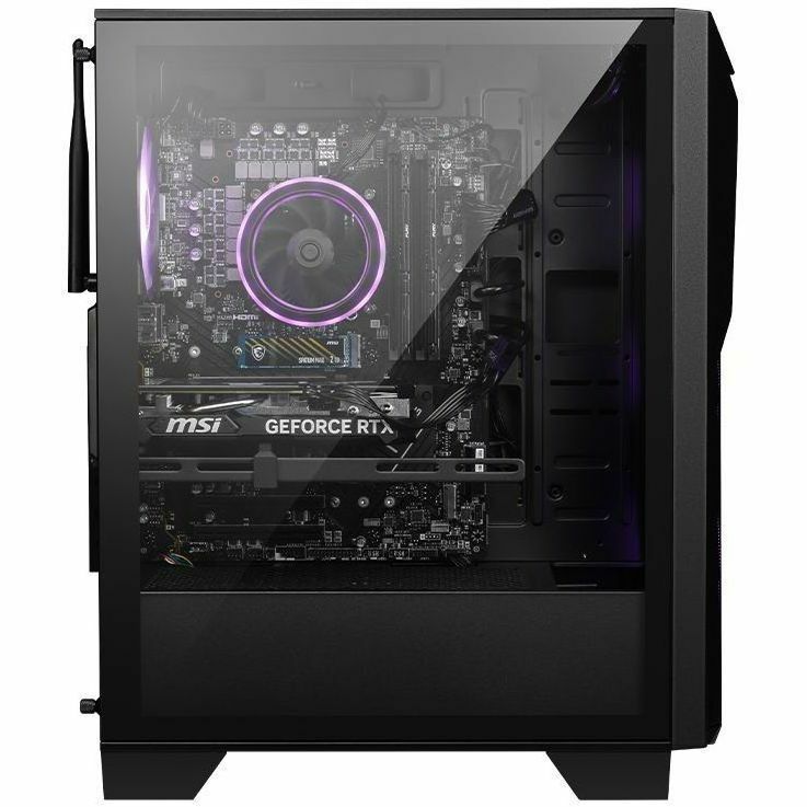 MSI Codex R2 B14NVL5-693US Gaming Desktop PC - Intel Core i5-14400F, GeForce RTX 5060, 16GB DDR5, 1TB NVMe SSD, Windows 11 Home, Black | SKU MSI-CDR693