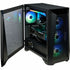 MSI Infinite ZS 9NVZ-2261US Gaming Desktop PC - AMD Ryzen R9-9950X3D, GeForce RTX 5090, 32GB DDR5, 2TB NVMe SSD, Liquid Cooling, Windows 11 Home, Black | SKU MSI-INZ261