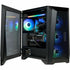 MSI Infinite ZS 9NVZ-2261US Gaming Desktop PC - AMD Ryzen R9-9950X3D, GeForce RTX 5090, 32GB DDR5, 2TB NVMe SSD, Liquid Cooling, Windows 11 Home, Black | SKU MSI-INZ261