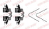Accessory Kit Brake Pads Toyota Corolla/ Prius. Renault Clio Iv (109-0098R-1)