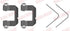 Accessory Kit Brake Pads Kia Rio Iv (109-0102R-1)