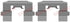 Accessory Kit Brake Pads Ford Fiesta Vi, Hyundai I20 (109-0115R-1)