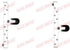 Accessory Kit Brake Pads FDB392/ FDB419 Vw Caddy,Citi Golf, Golf Iv,Jetta,Polo 6N (109-1048-1)