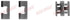 Accessory Kit Brake Pads FDB472/FDB488 Honda Ballade,Civic,Crx Ii,Iii (109-1091-1)