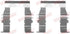 Accessory Kit Brake Pads FDB765/ FDB1422 Mitsubishi Outlander,Shogun Ii,Pajero (109-1194-1)
