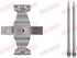 Accessory Kit Brake Pads FDB1426 Mercedes Cls C219 W163 W220 C215 R129 R230 (109-1636-1)