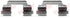 Accessory Kit Brake Pads FDB1747 Bmw 1 Series (109-1648-1)