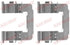 Accessory Kit Brake Pads FDB1639 Subaru Forester,Impreza,Legacy,Outback (109-1742-1)