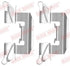 Accessory Kit Brake Pads FDB1881/FDB4279 ATE547 D3577 Daihatsu MATEria,Suzuki Swift (109-1772-1)