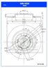 ATE Rear Brake Disc for Haval Jolion Suv - 109-1033