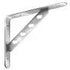 Shelf Bracket, Chrome, 250mm x 195mm
