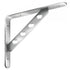 Shelf Bracket, Chrome, 250mm x 195mm